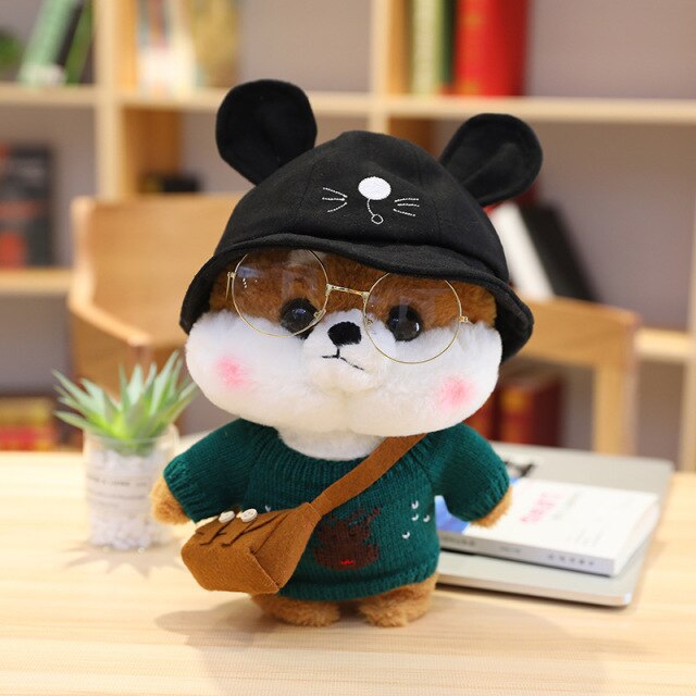 Adorable Shiba Family Plushie Dress Up Set