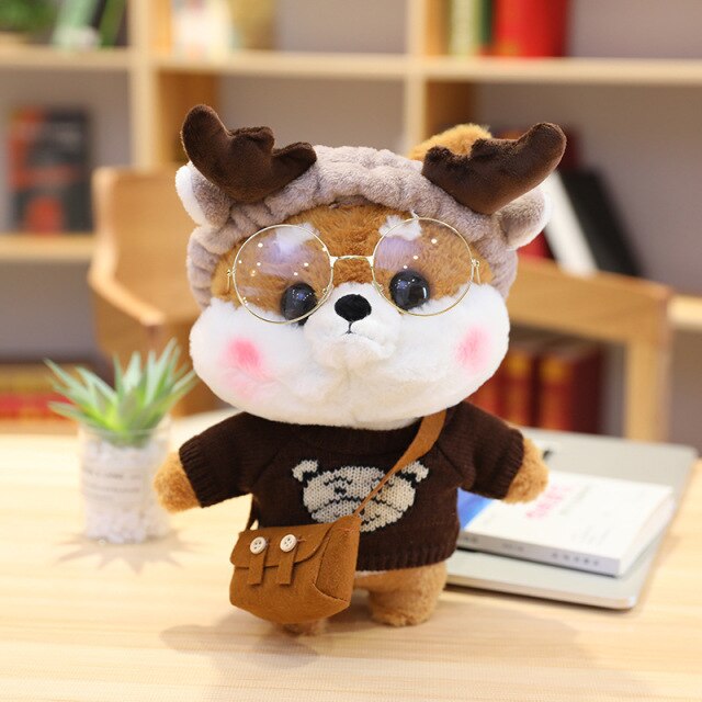 Adorable Shiba Family Plushie Dress Up Set