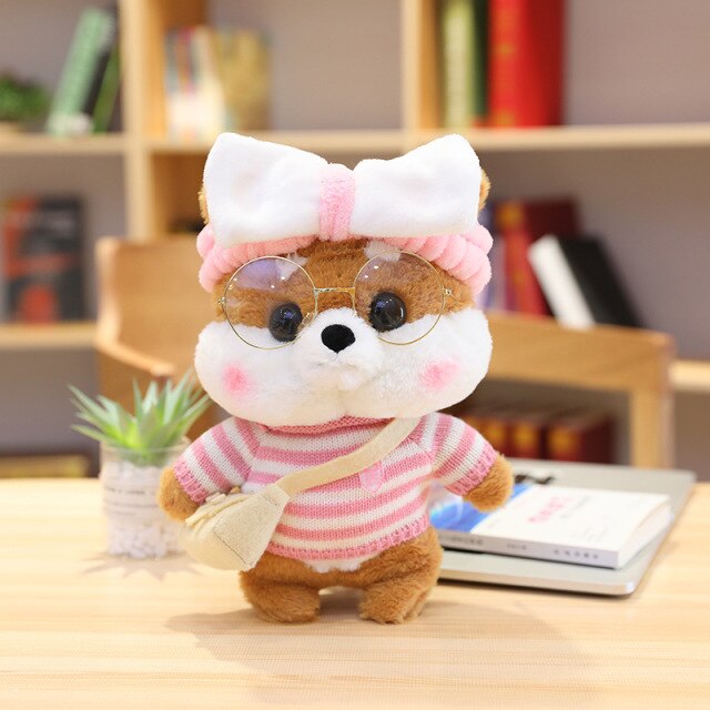 Adorable Shiba Family Plushie Dress Up Set