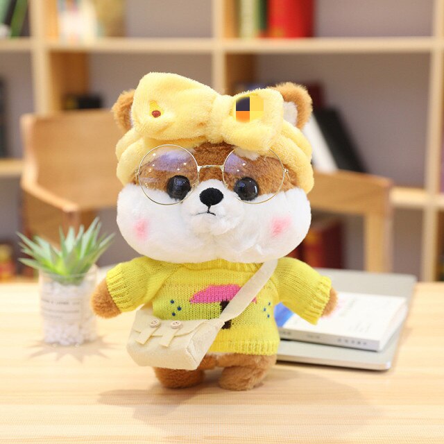 Adorable Shiba Family Plushie Dress Up Set