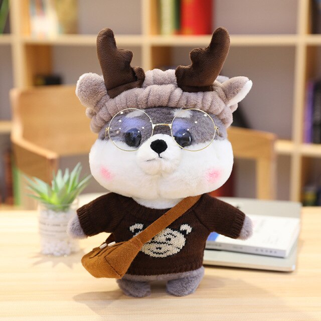 Adorable Shiba Family Plushie Dress Up Set