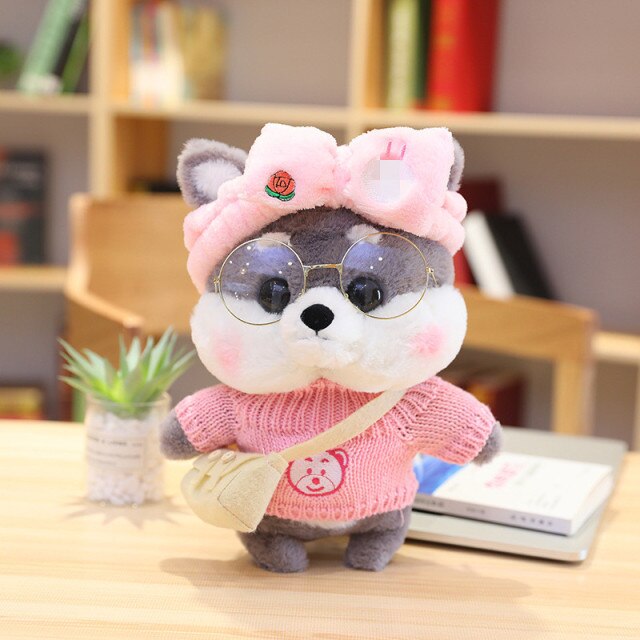 Adorable Shiba Family Plushie Dress Up Set