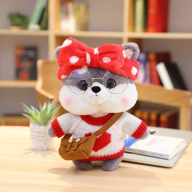 Adorable Shiba Family Plushie Dress Up Set