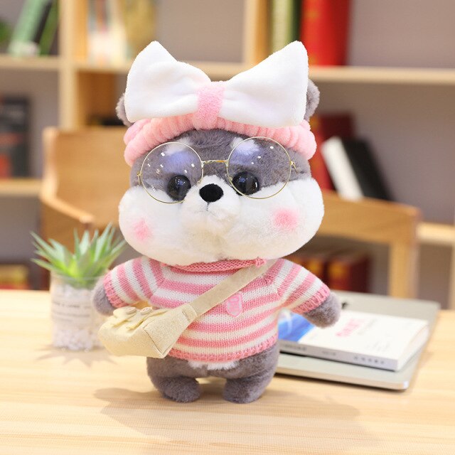 Adorable Shiba Family Plushie Dress Up Set