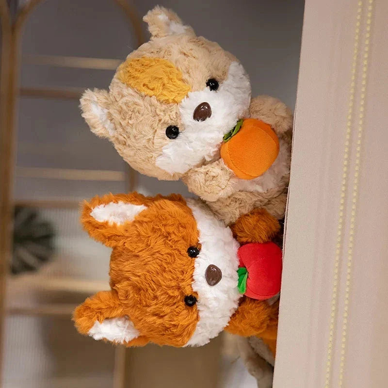 Adorable Kawaii Fox and Squirrel Chibi Plushies for Cuddly Companionship!