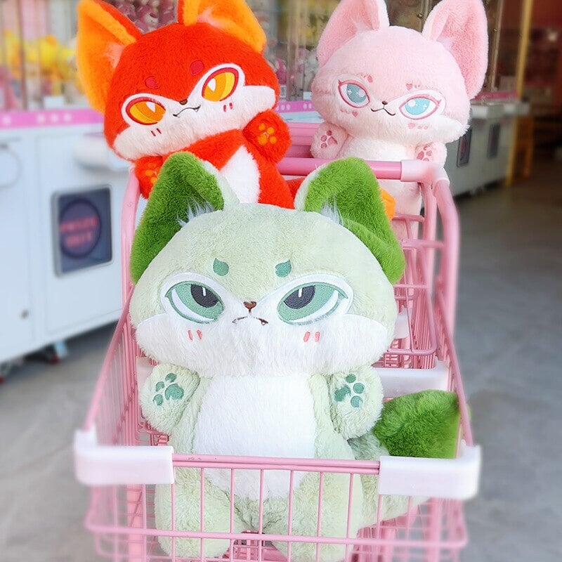 Adorable Sleek Fox Plush Toy