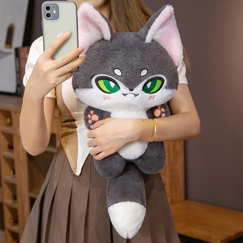 Adorable Sleek Fox Plush Toy