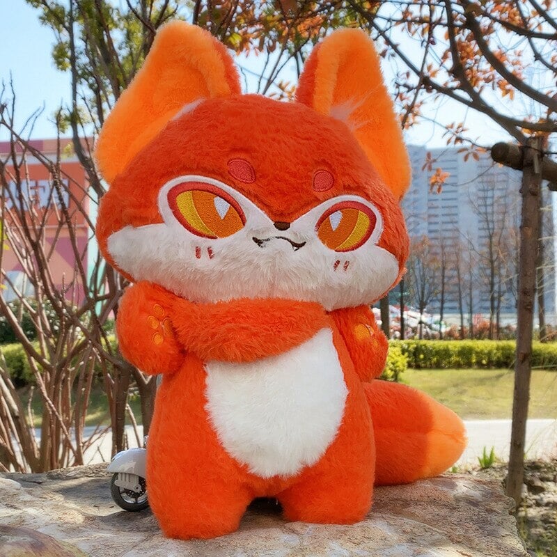 Adorable Sleek Fox Plush Toy