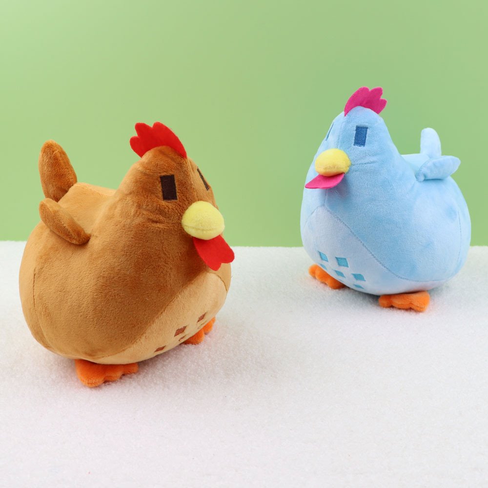 Adorably Cute Stardew Valley Chicken Plush Toy
