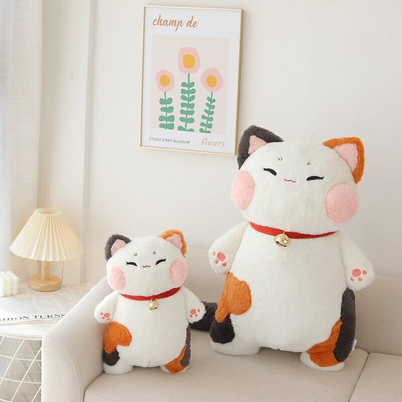 Charming Kelly the Lucky Fortune Cat Plush Toy