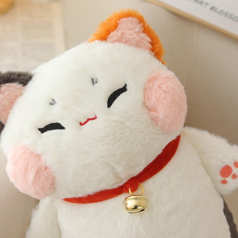 Charming Kelly the Lucky Fortune Cat Plush Toy