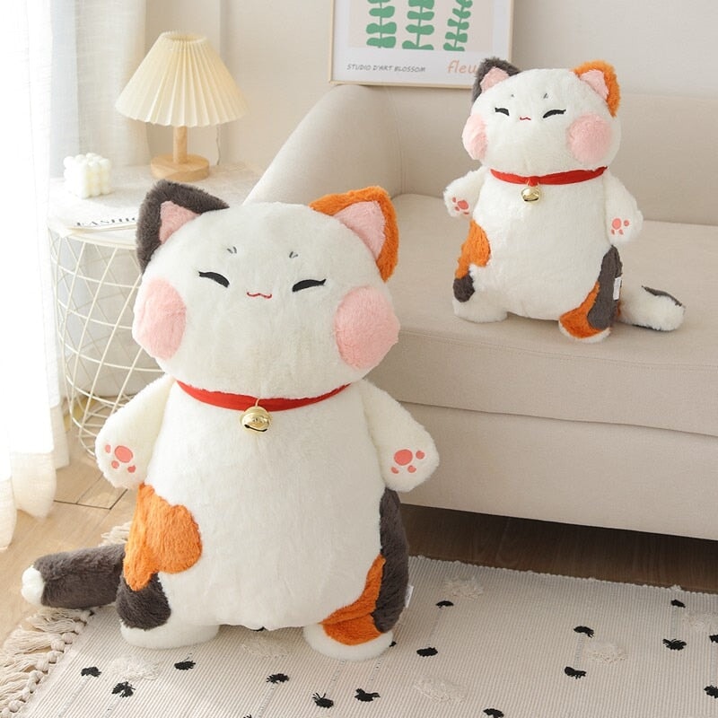 Charming Kelly the Lucky Fortune Cat Plush Toy