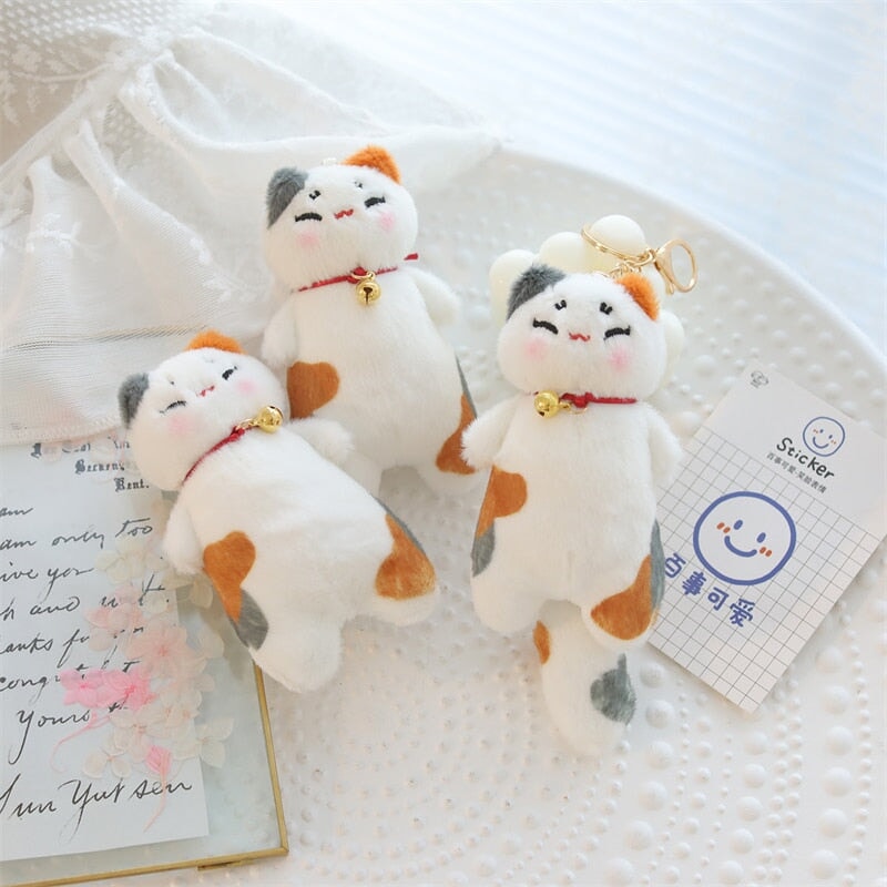 Charming Kelly the Lucky Fortune Cat Plush Toy