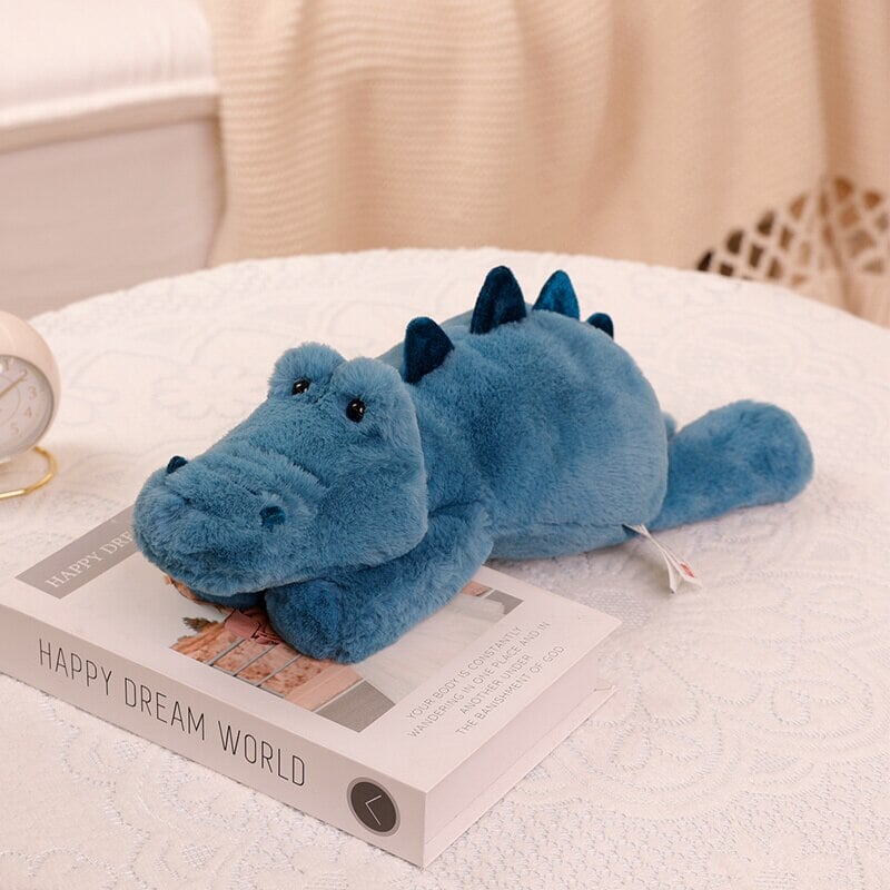 Cuddle Buddies: Sloth, Fox, Raccoon, and Crocodile Plush Toy Set