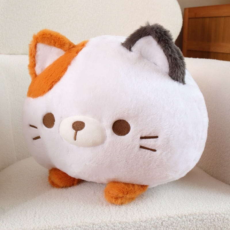 Adorable Trio of Leo, Binx, and Lola Plush Fluffy Cats
