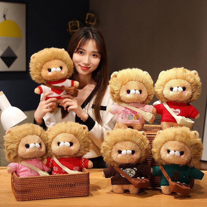 Cuddly Leo the Little Lion Mascot Plushie Collection