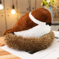 Adorable Realistic Sparrow Family Plush Toys