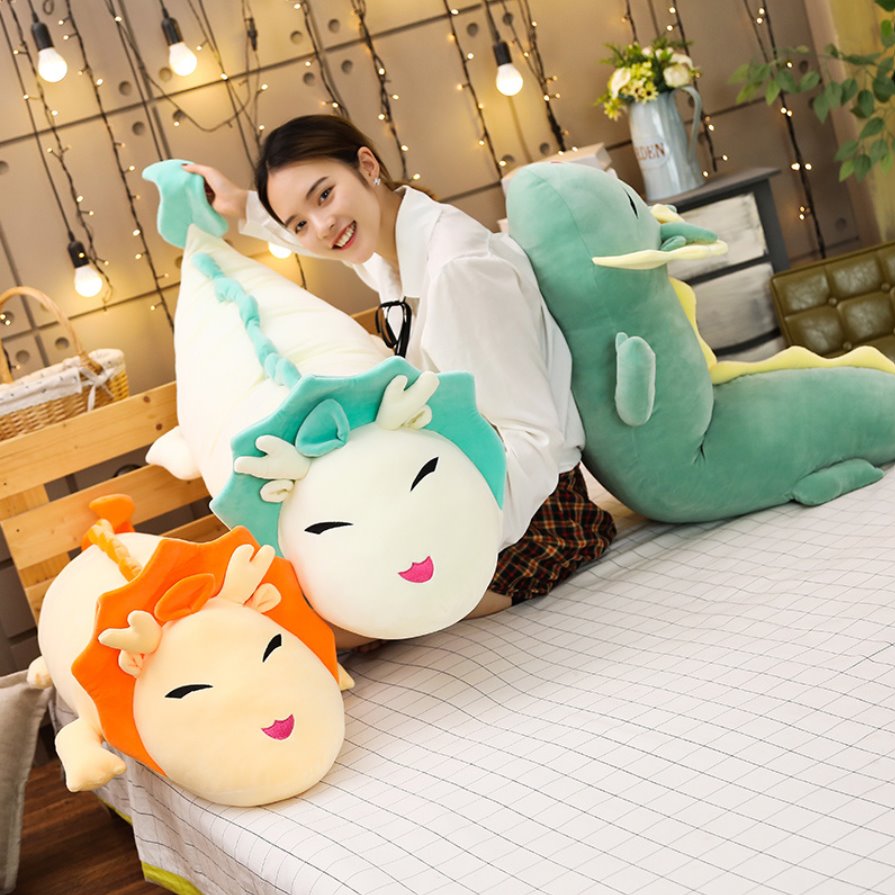Adorable Long Dragon Plush Toy