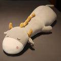 Extra-Soft Long Plush Hippo, Cow, and Sheep Stuffed Animals for Cuddling