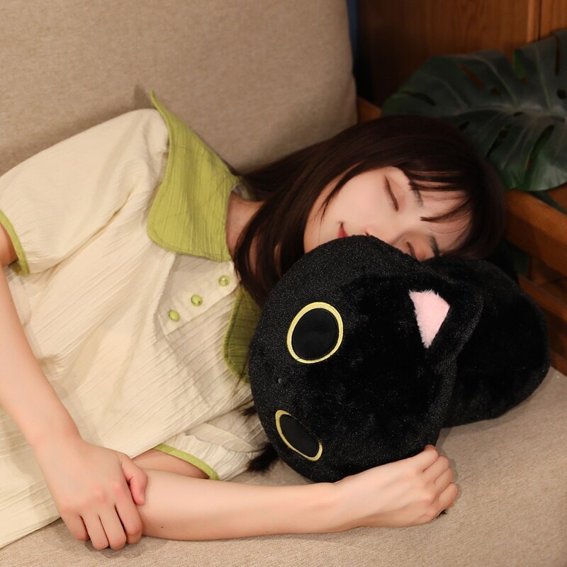 Ultra-Cuddly Long Fluffy Cat Caterpillar Plush Toys