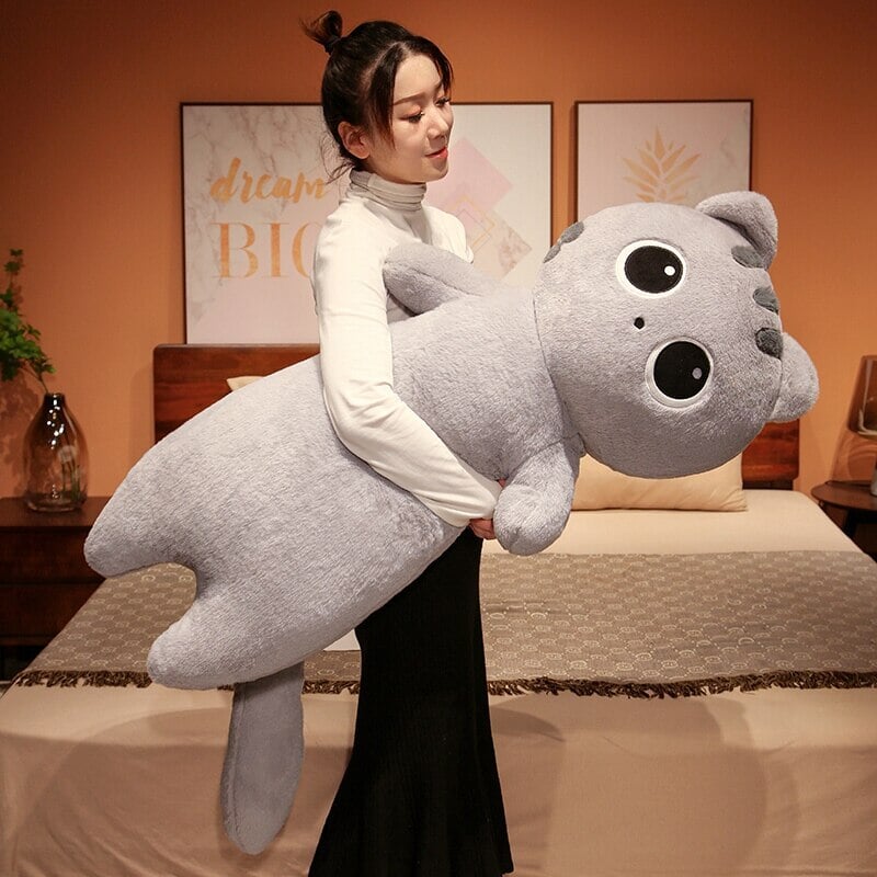 Luxuriously Soft Extra-Large Fluffy Cat Family Plush Toys