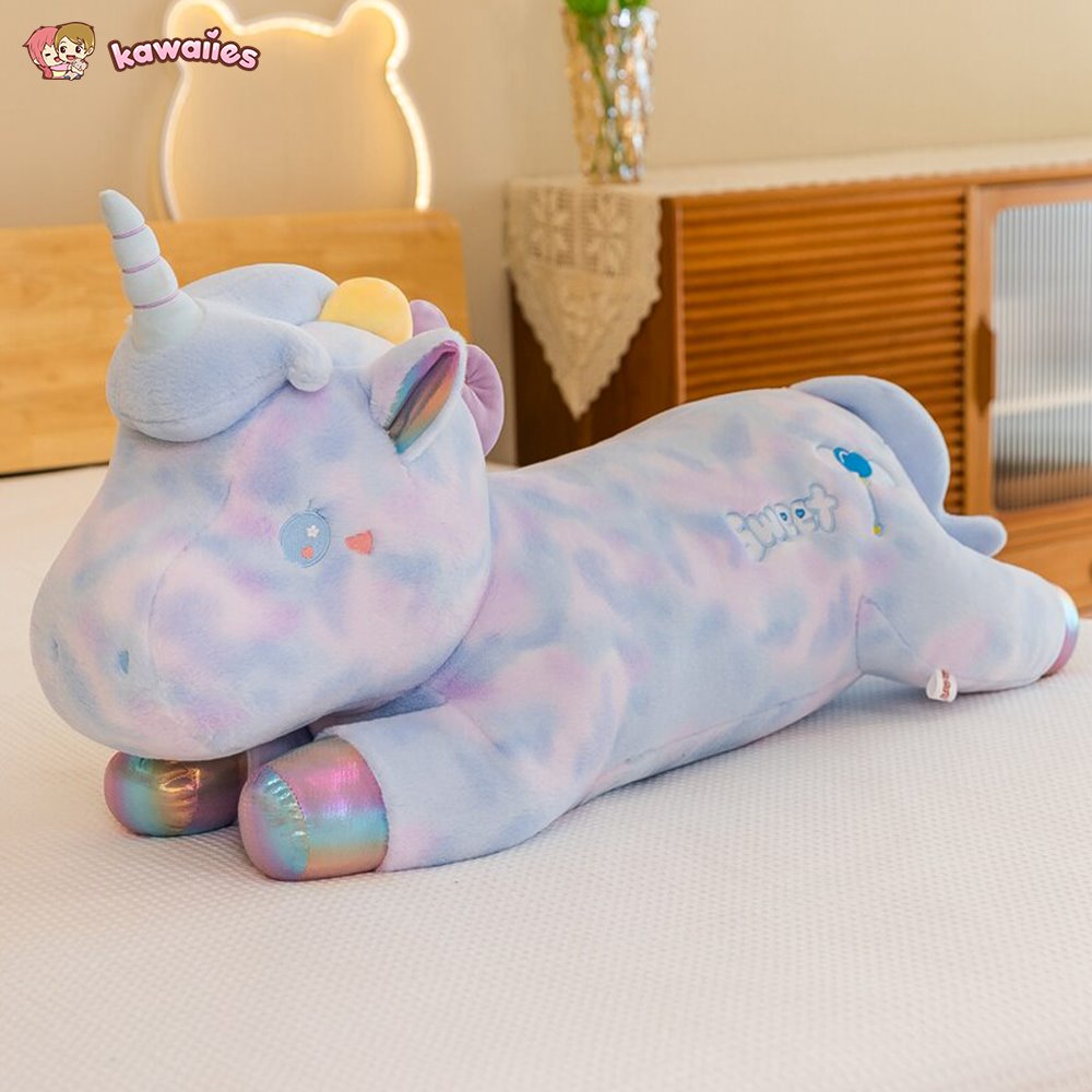Stunningly Soft Long Galaxy Unicorn Cuddly Companions