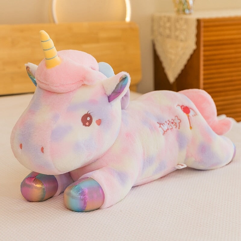Stunningly Soft Long Galaxy Unicorn Cuddly Companions