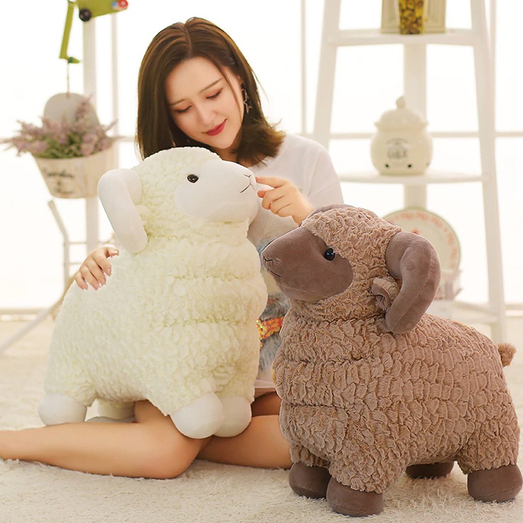 Adorable Long Horn Ram Plush Toy | Hurry, Limited Stock Available!