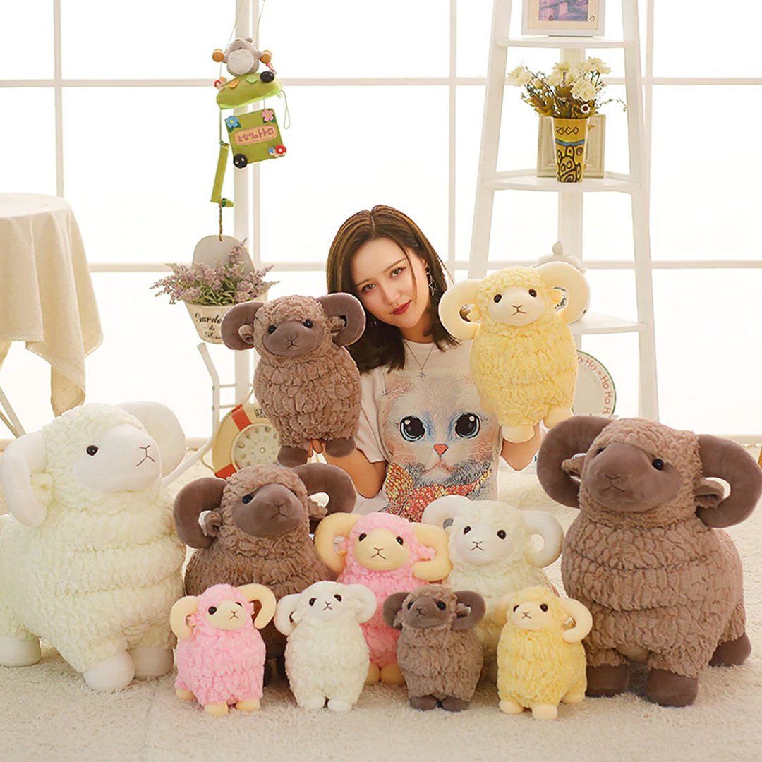 Exclusive Long Horn Ram Plush Toy | Limited Availability!