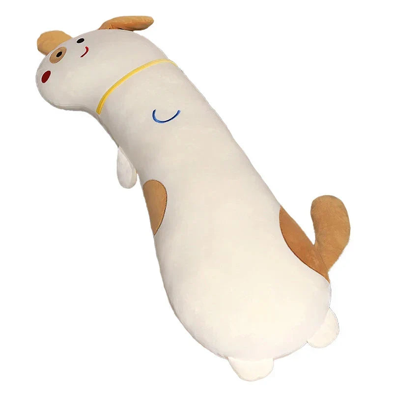 Cozy Long Pancake Dinosaur Dog Crocodile Giraffe Plush Pillow Companion