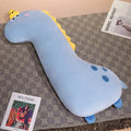 Delightful Long Pancake Dino Dog Crocodile Giraffe Plush Pillow