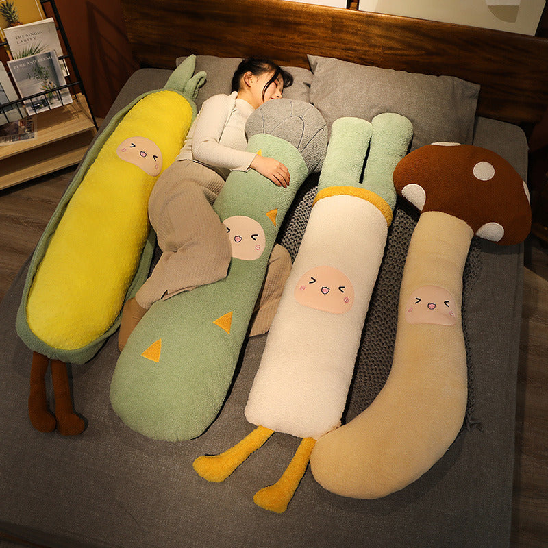 Adorable Long Snuggly Vegetable Plush Toys