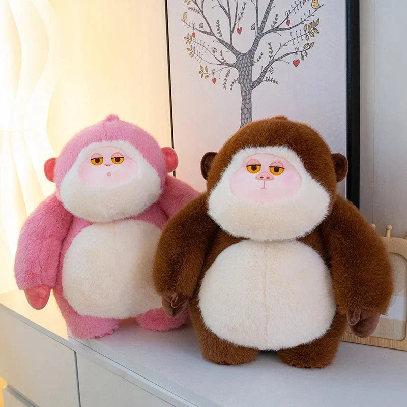 Cuddly Chunky Gorilla Plushies by Lulu & Nunu