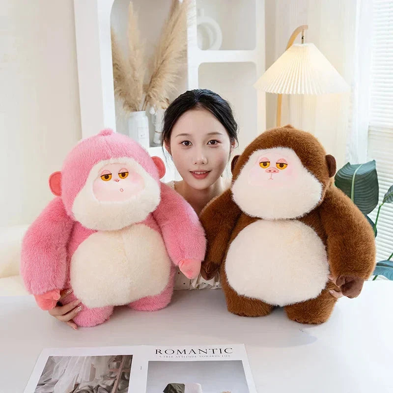 Cuddly Chunky Gorilla Plushies by Lulu & Nunu
