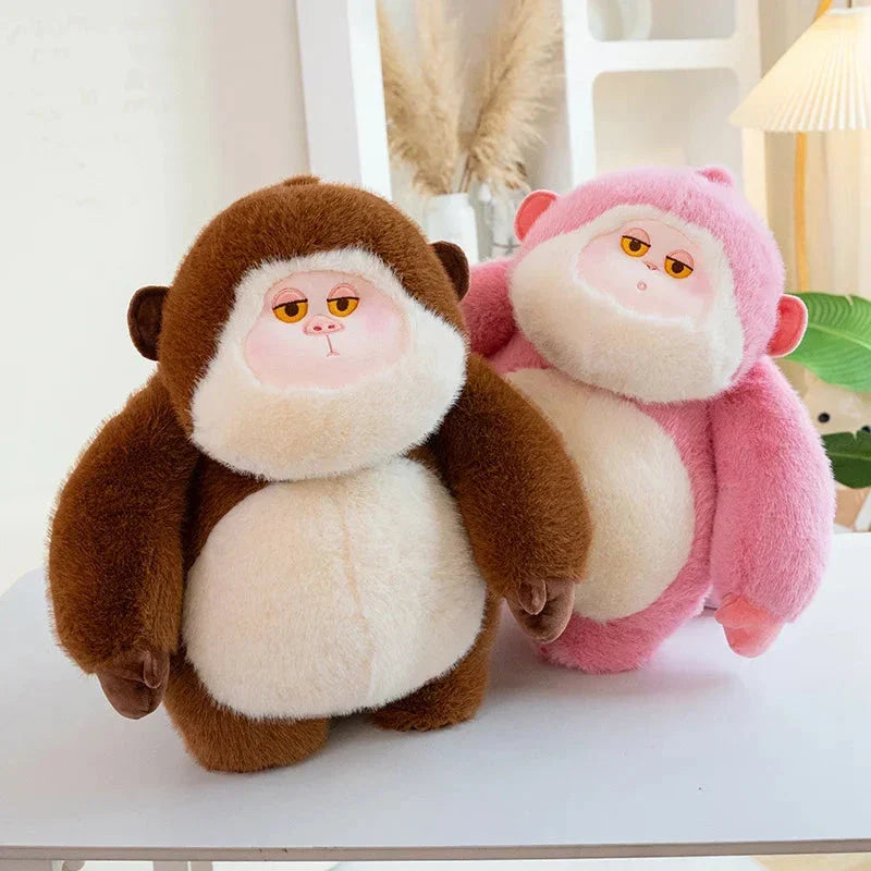 Cuddly Chunky Gorilla Plushies by Lulu & Nunu