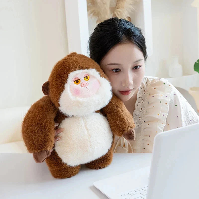 Cuddly Chunky Gorilla Plushies by Lulu & Nunu
