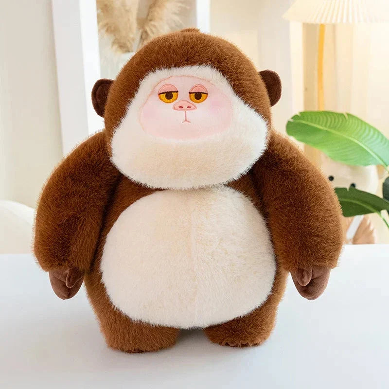 Cuddly Chunky Gorilla Plushies by Lulu & Nunu
