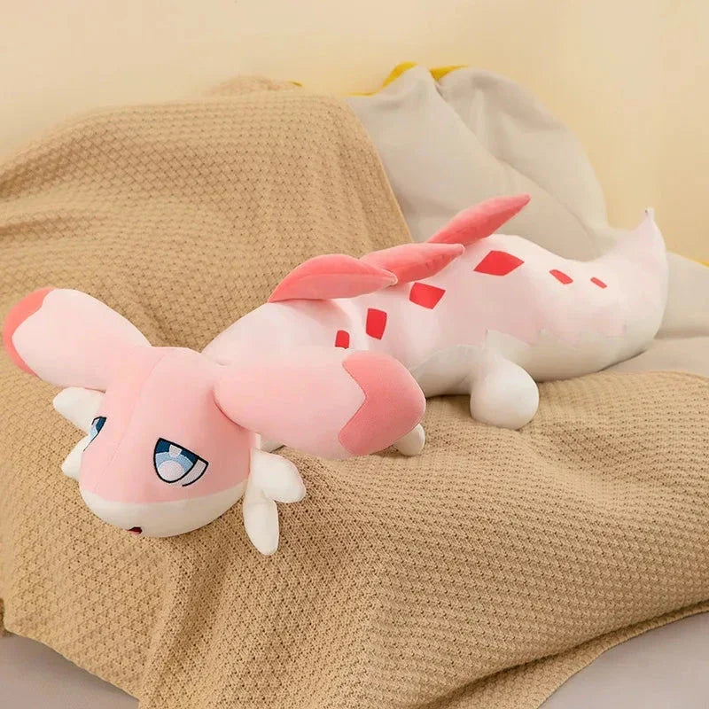 Enchanting Melody and Sofi: The Long Hybrid Dragon Plush Companions