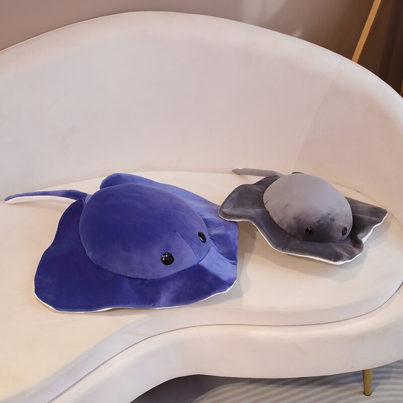 Cuddle Up with Milo & Zara the Adorable Stingray Plushies!