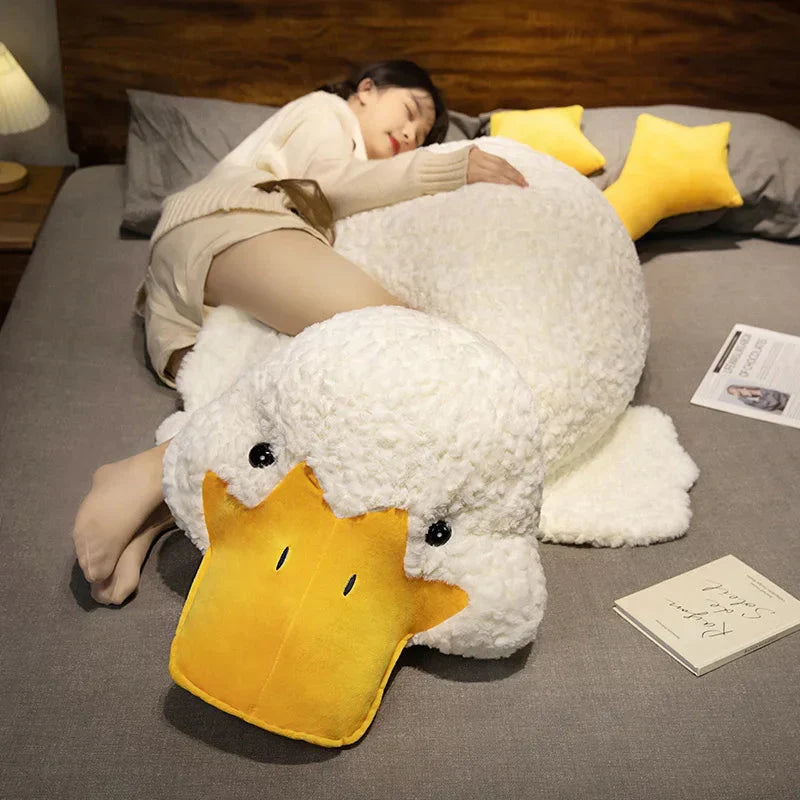 Cuddly Molly the Enormous White Duck Plush Toy