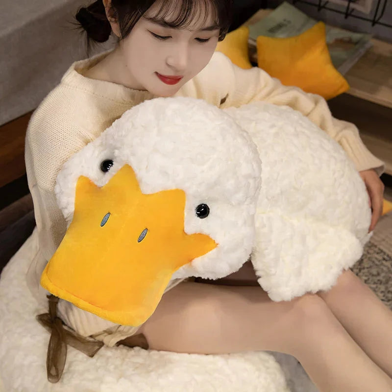 Cuddly Molly the Enormous White Duck Plush Toy