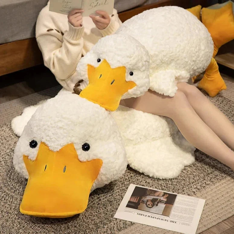 Cuddly Molly the Enormous White Duck Plush Toy