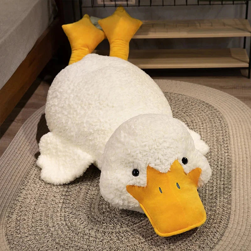 Cuddly Molly the Enormous White Duck Plush Toy
