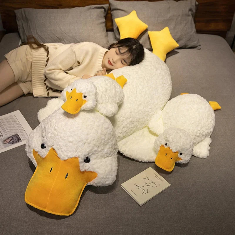 Cuddly Molly the Enormous White Duck Plush Toy