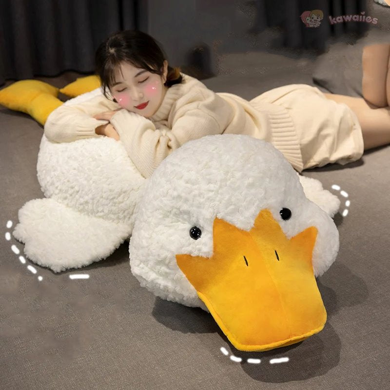 Cuddly Molly the Enormous White Duck Plush Toy
