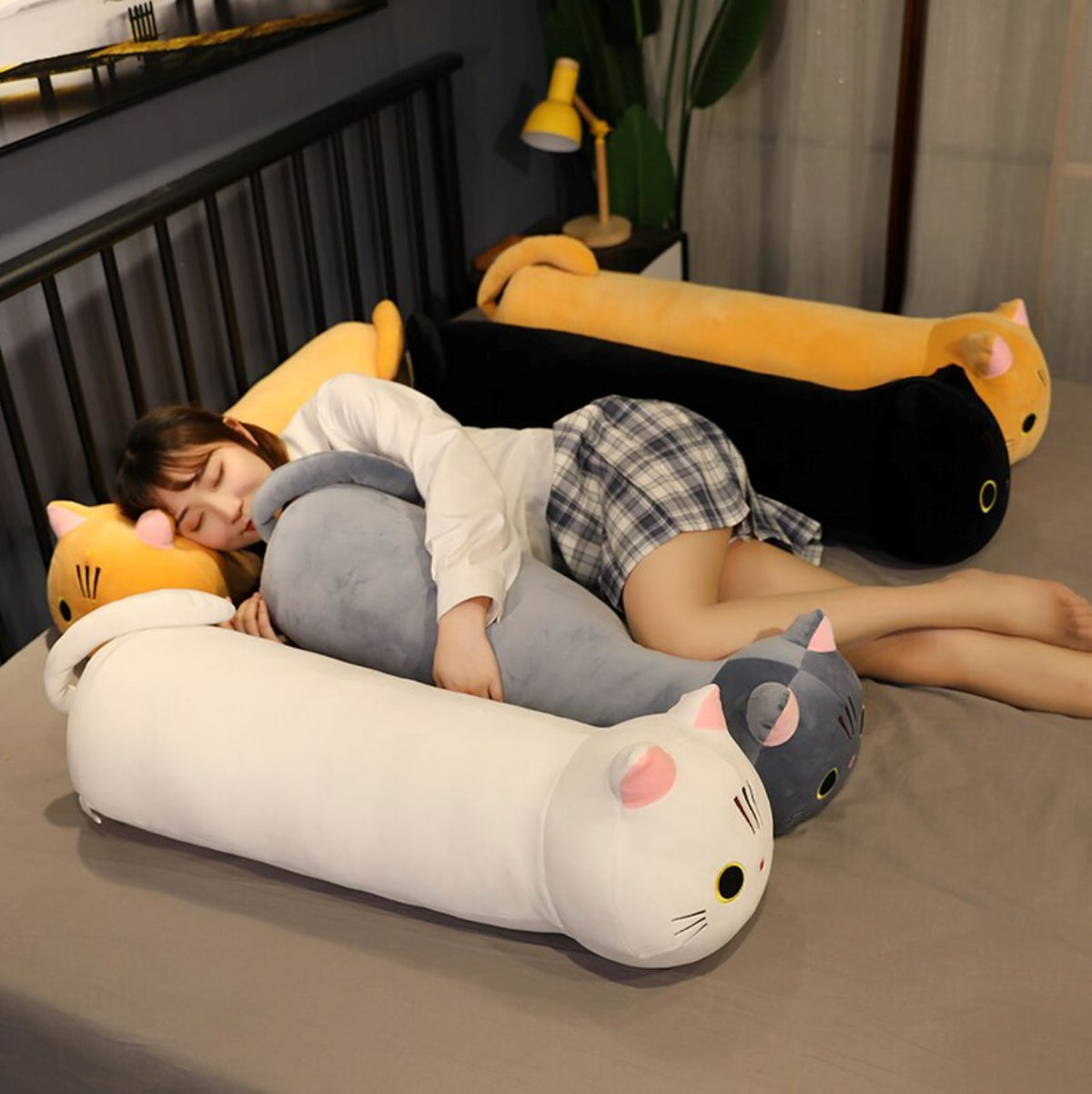 Cozy Napping Neko Plush Toys