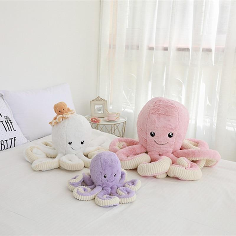 Adorable OCTAVO FAMILY Plush Octopus Collectibles