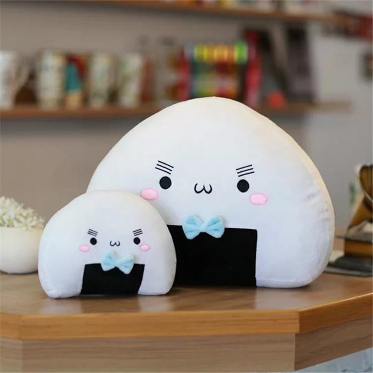 Adorable Onigiri Rice Ball Plushies - Your Japanese Snack Team!