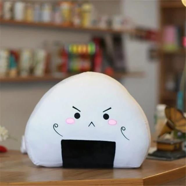 Adorable Onigiri Rice Ball Plushies - Your Japanese Snack Team!