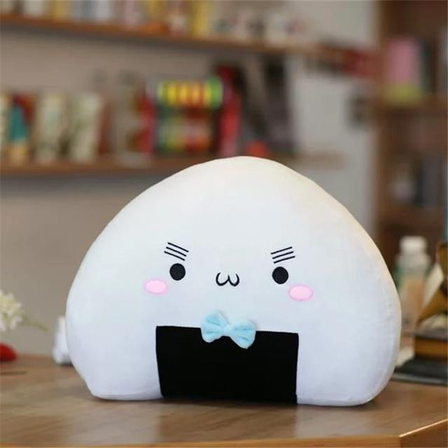 Adorable Onigiri Rice Ball Plushies - Your Japanese Snack Team!